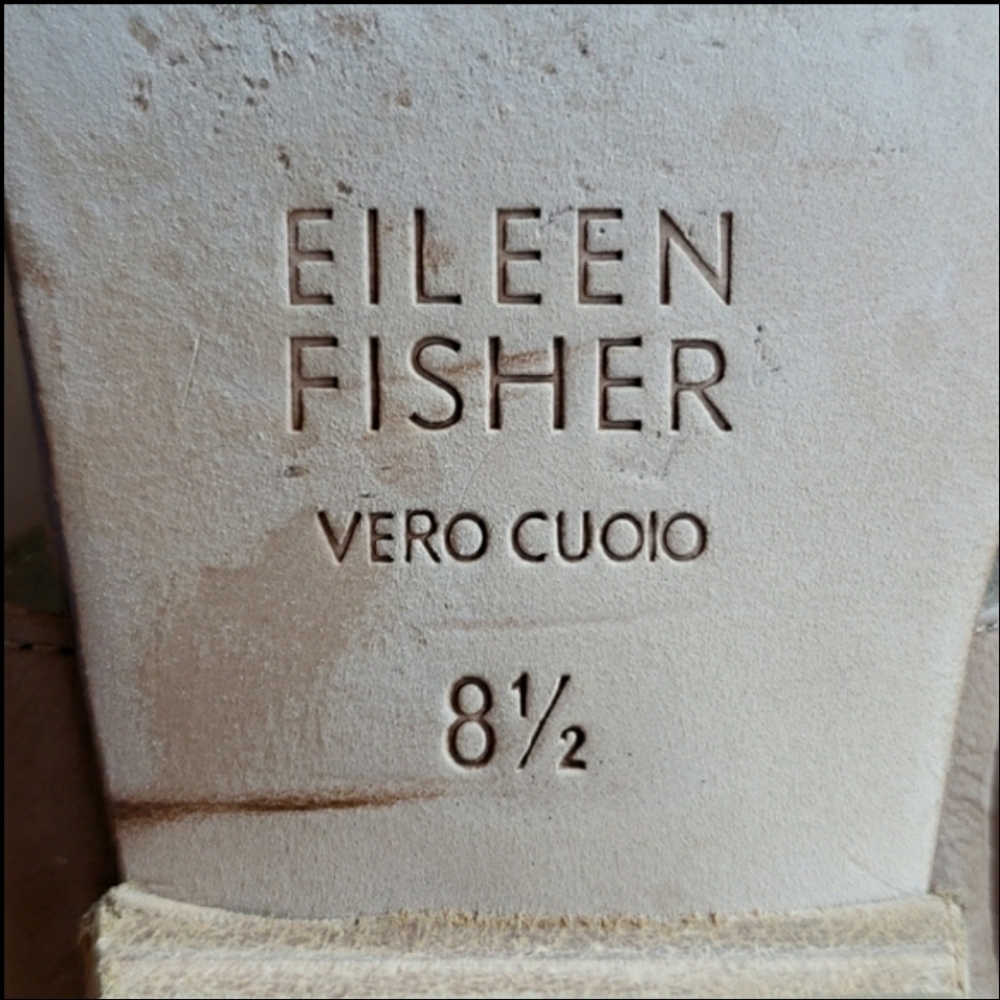 EILEEN FISHER Tumbled Nubuck Calia Shoes sz 8.5 - Picture 13 of 14